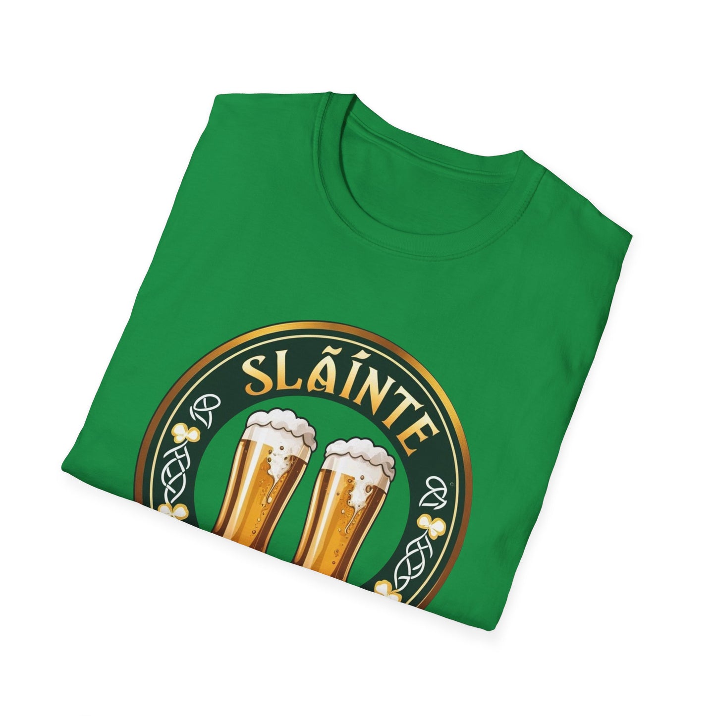 Sláinte Beer Graphic Tee for St. Patrick's Day