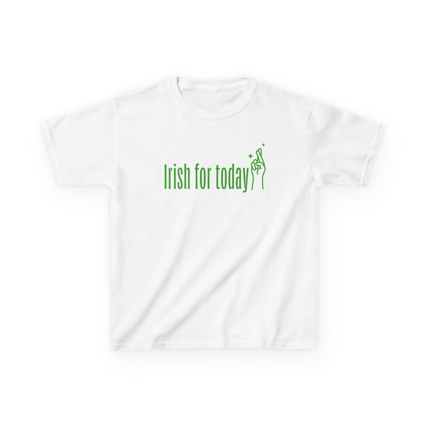 "Irish for today" - Kids St. Patricks Day T-shirt