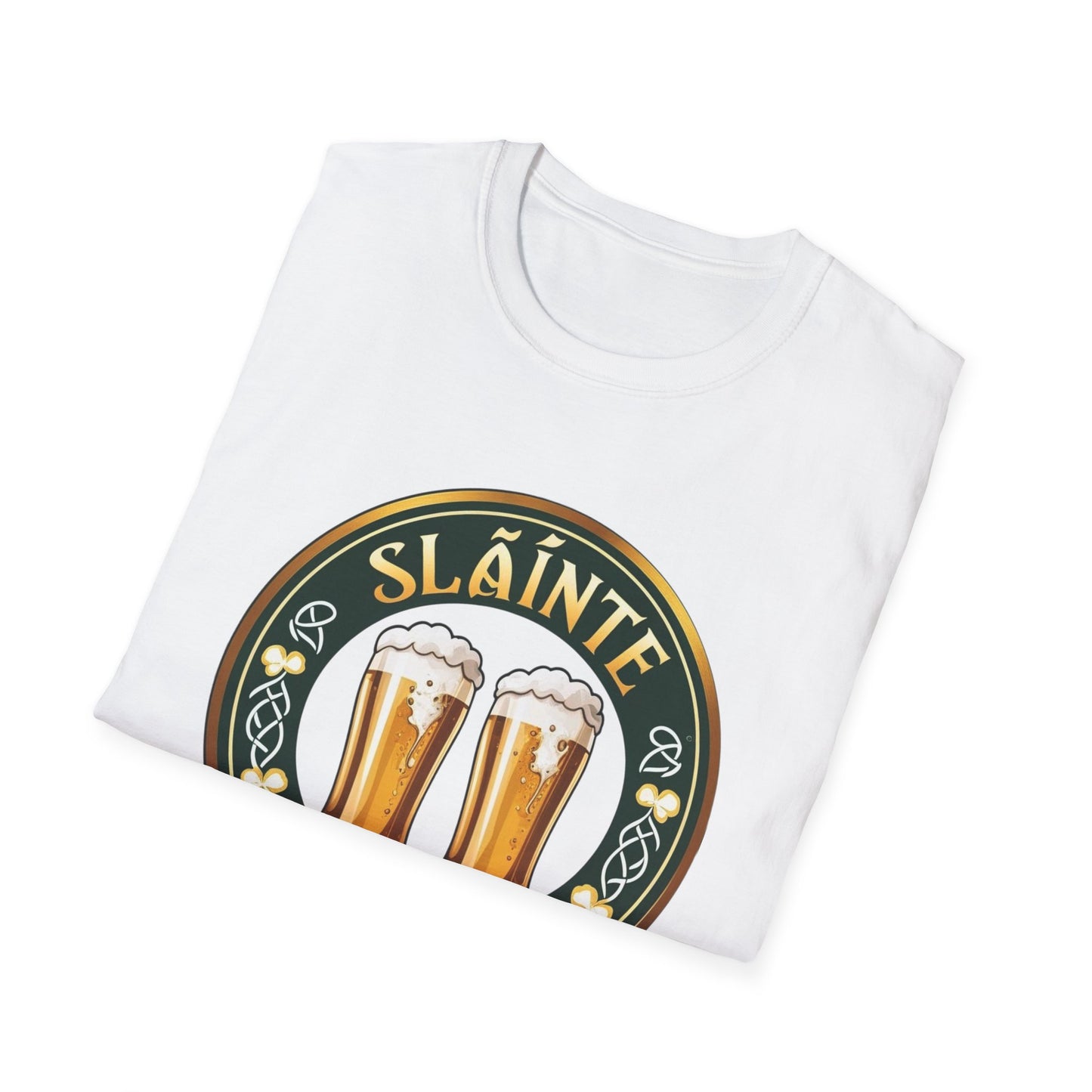 Sláinte Beer Graphic Tee for St. Patrick's Day