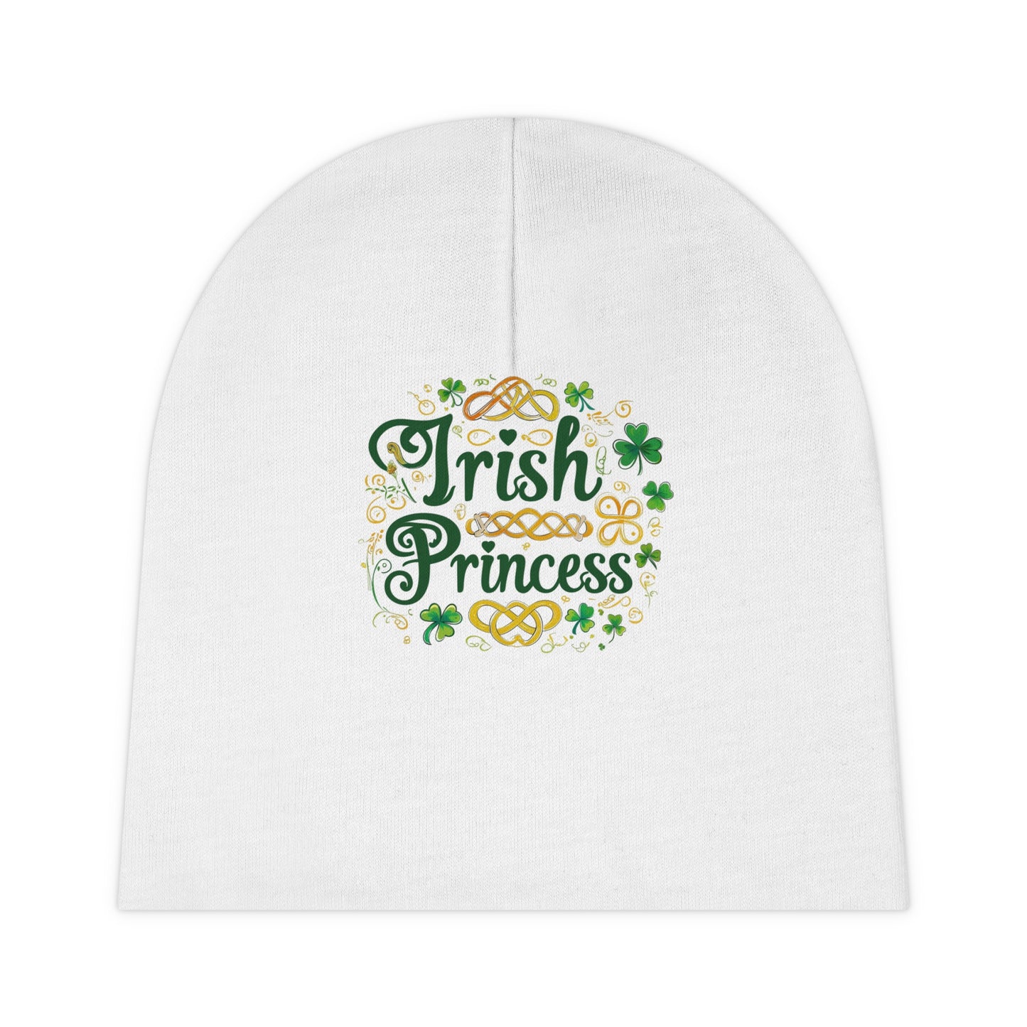 Irish Princess Baby Beanie - Cute St. Patrick's Day Hat for Infants