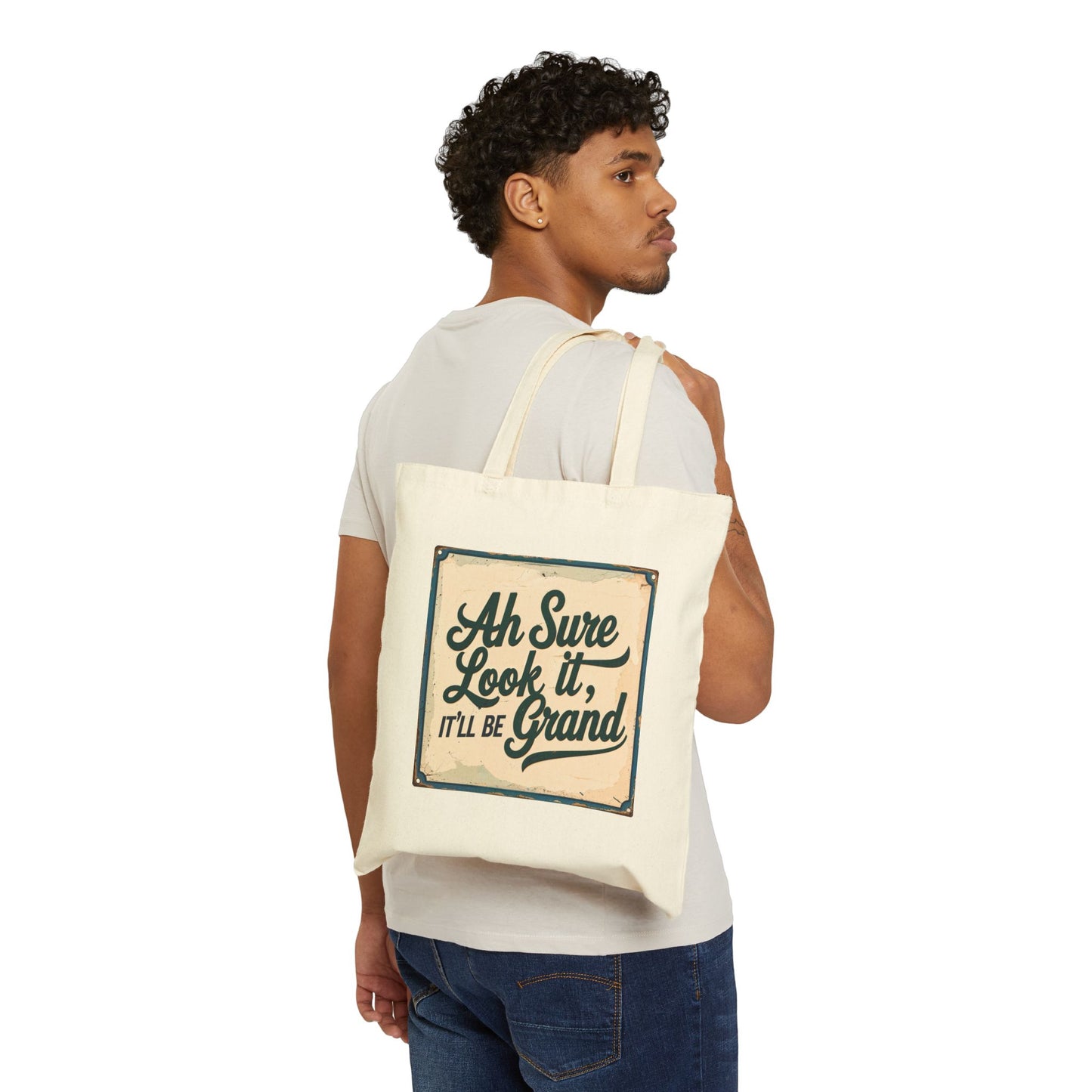 "Ah Sure Look It" Funny Irish Tote Bag