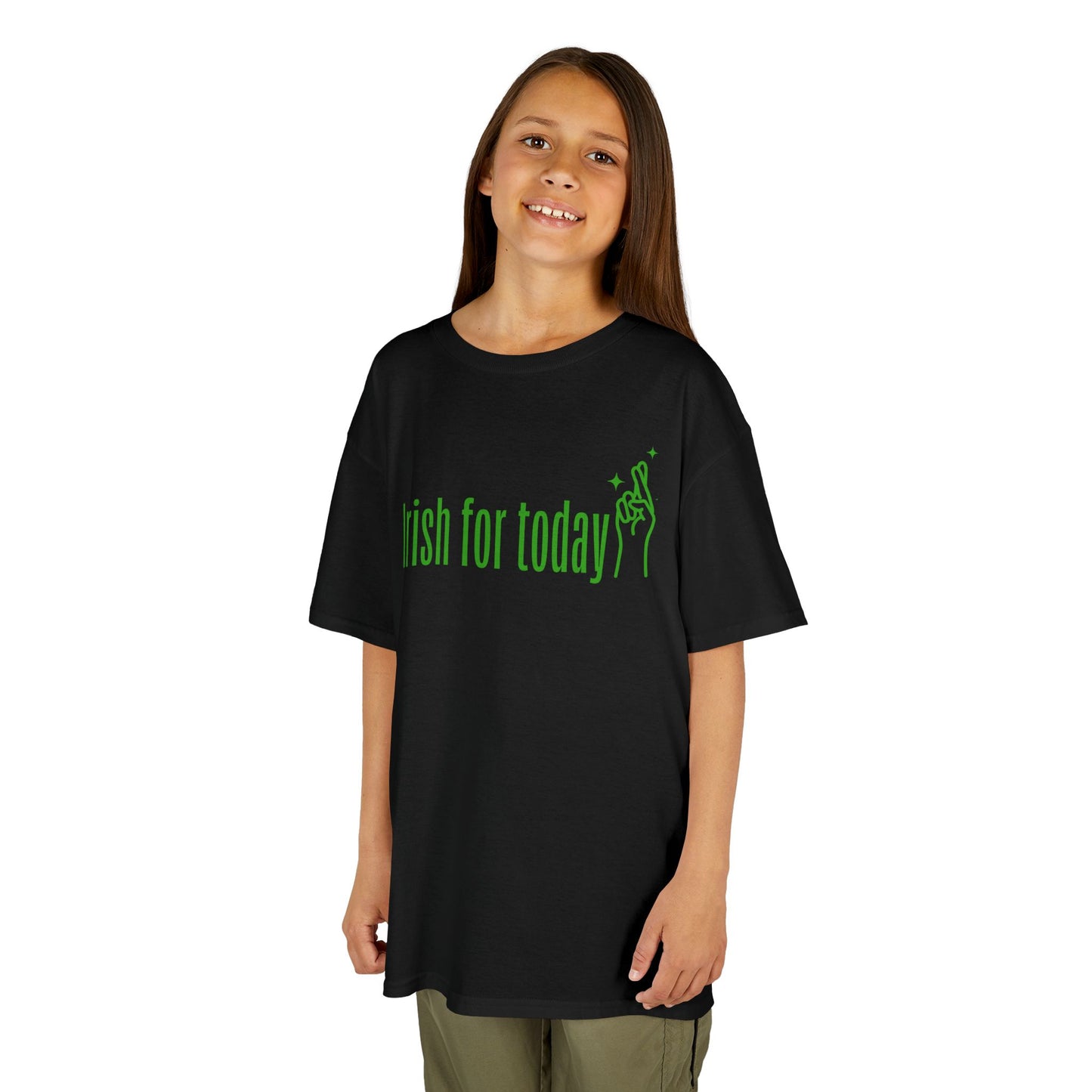 "Irish for today" - Kids St. Patricks Day T-shirt