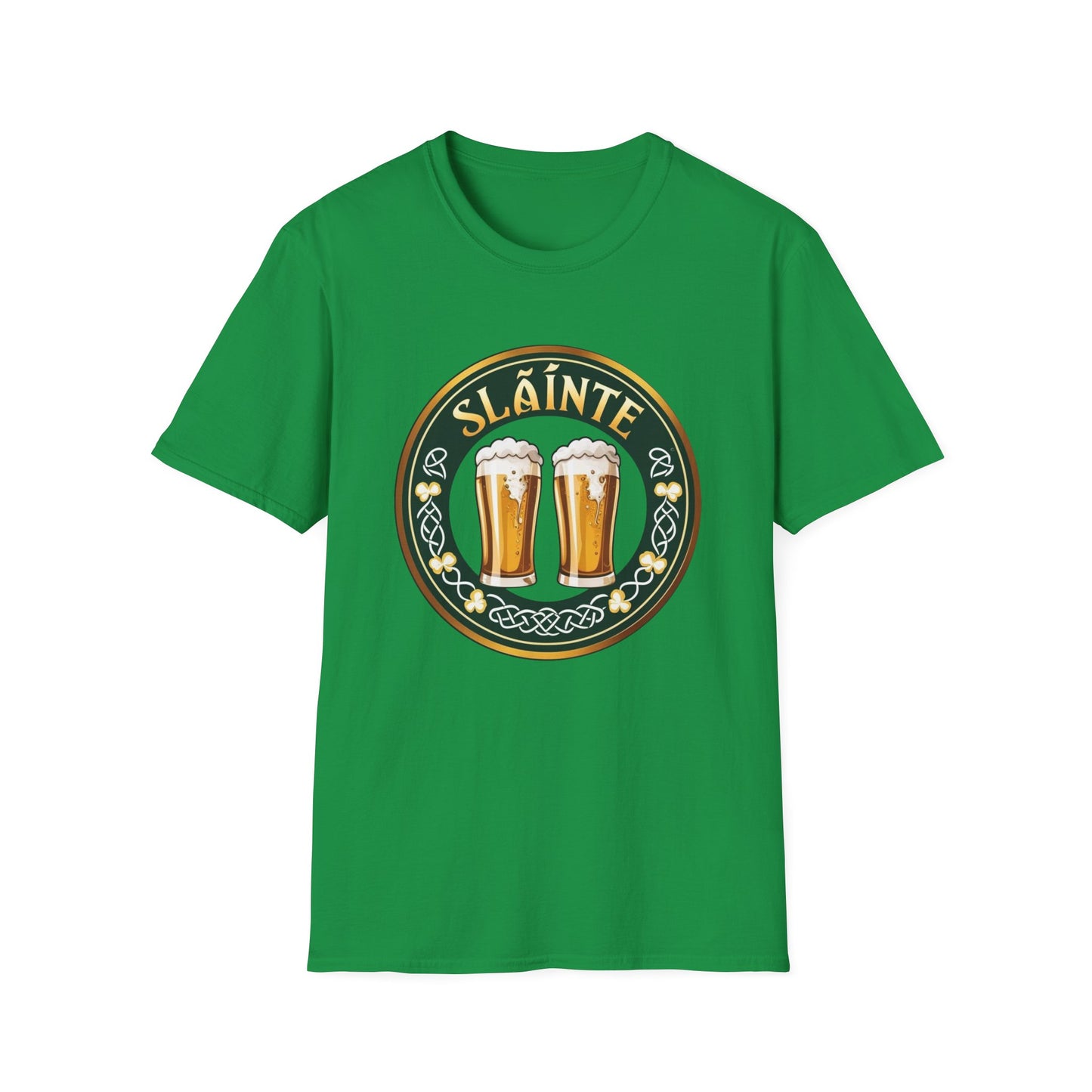 Sláinte Beer Graphic Tee for St. Patrick's Day