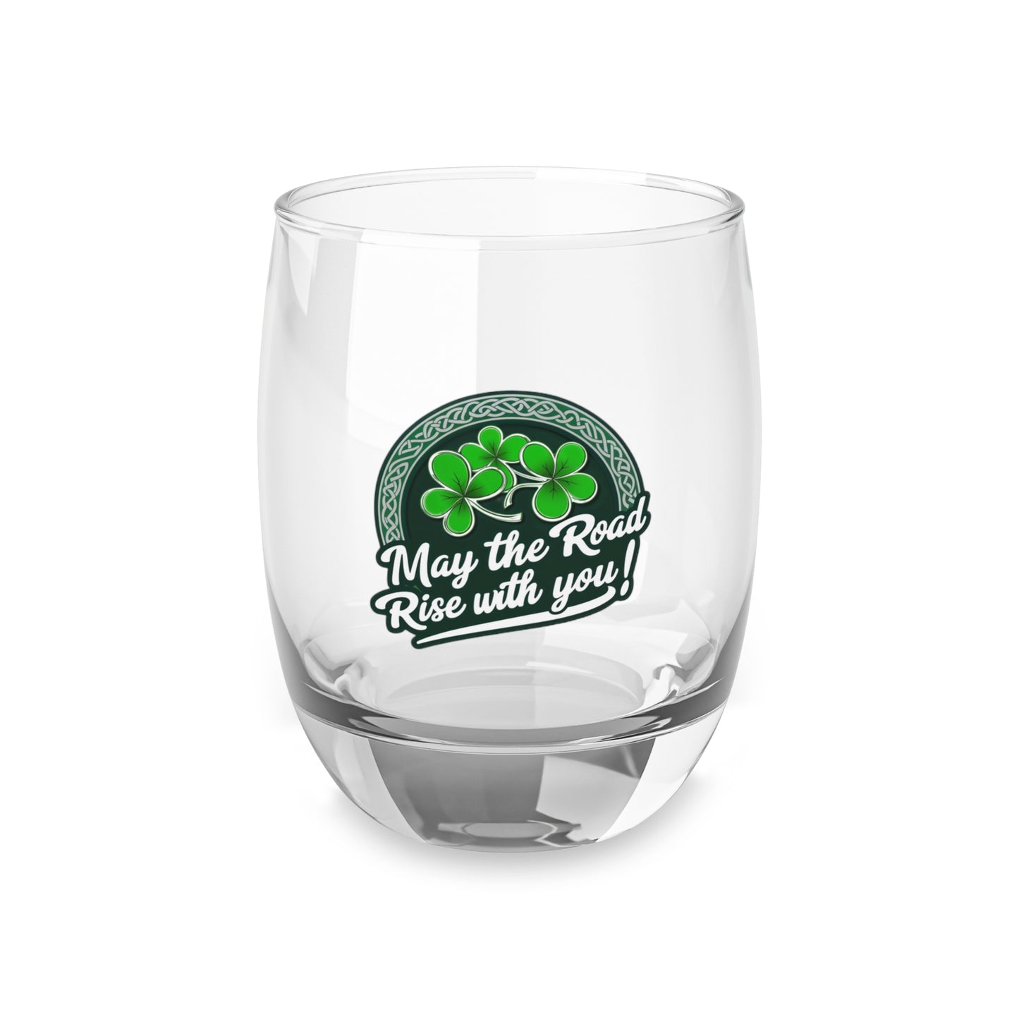 Irish Whiskey Glass - "May the Road Rise with You!" - Perfect Gift for St. Patrick's Day