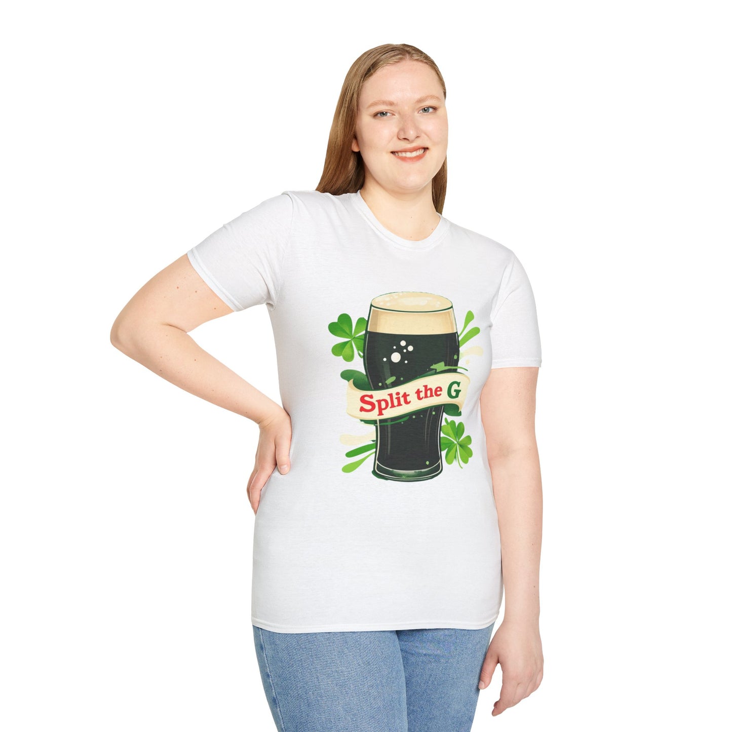 Funny Split the G St. Patrick's Day T-Shirt