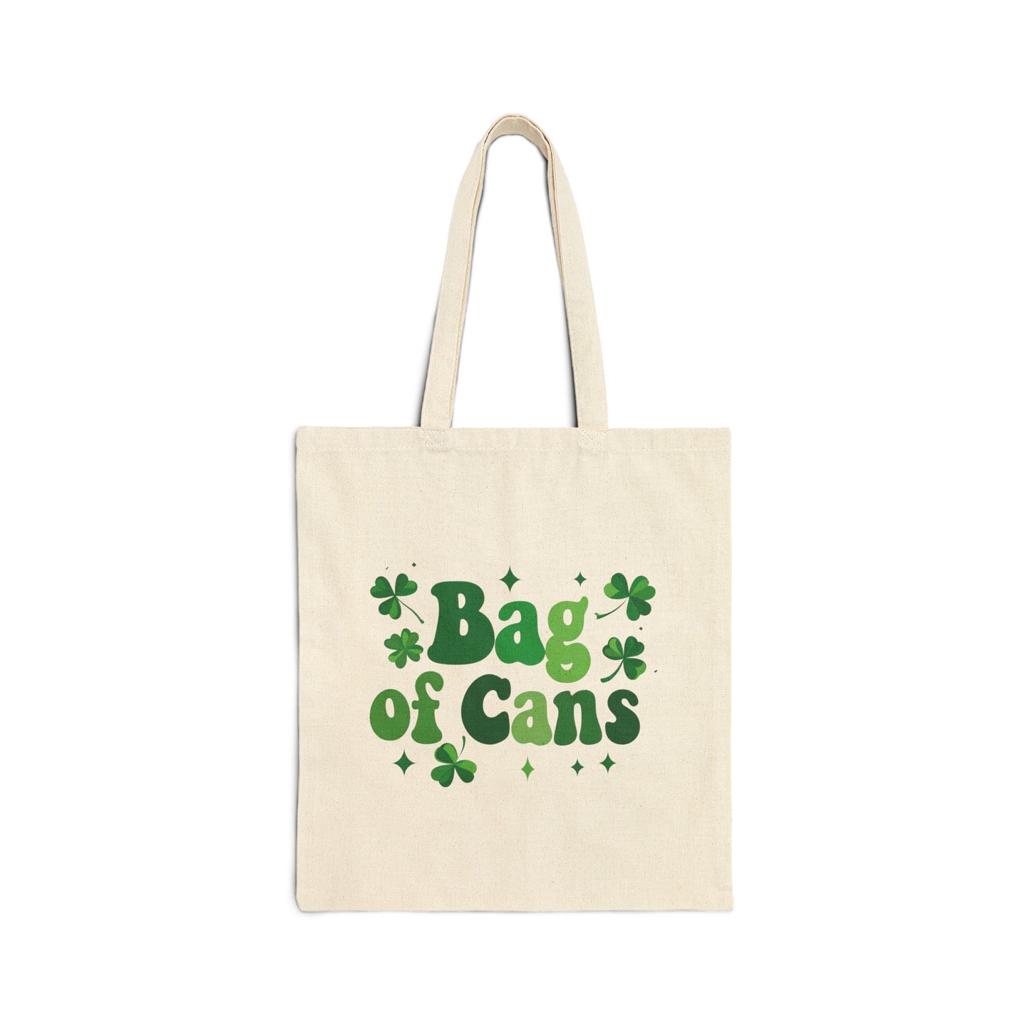 Funny Irish Tote Bag - "Bag of Cans"