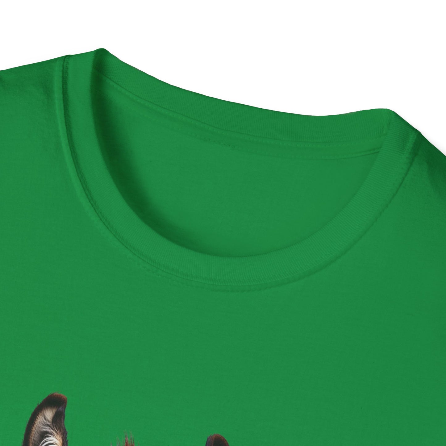 Funny St. Patrick's Day T-Shirt - "Happy St. Patrick's Day" with Donkey Design