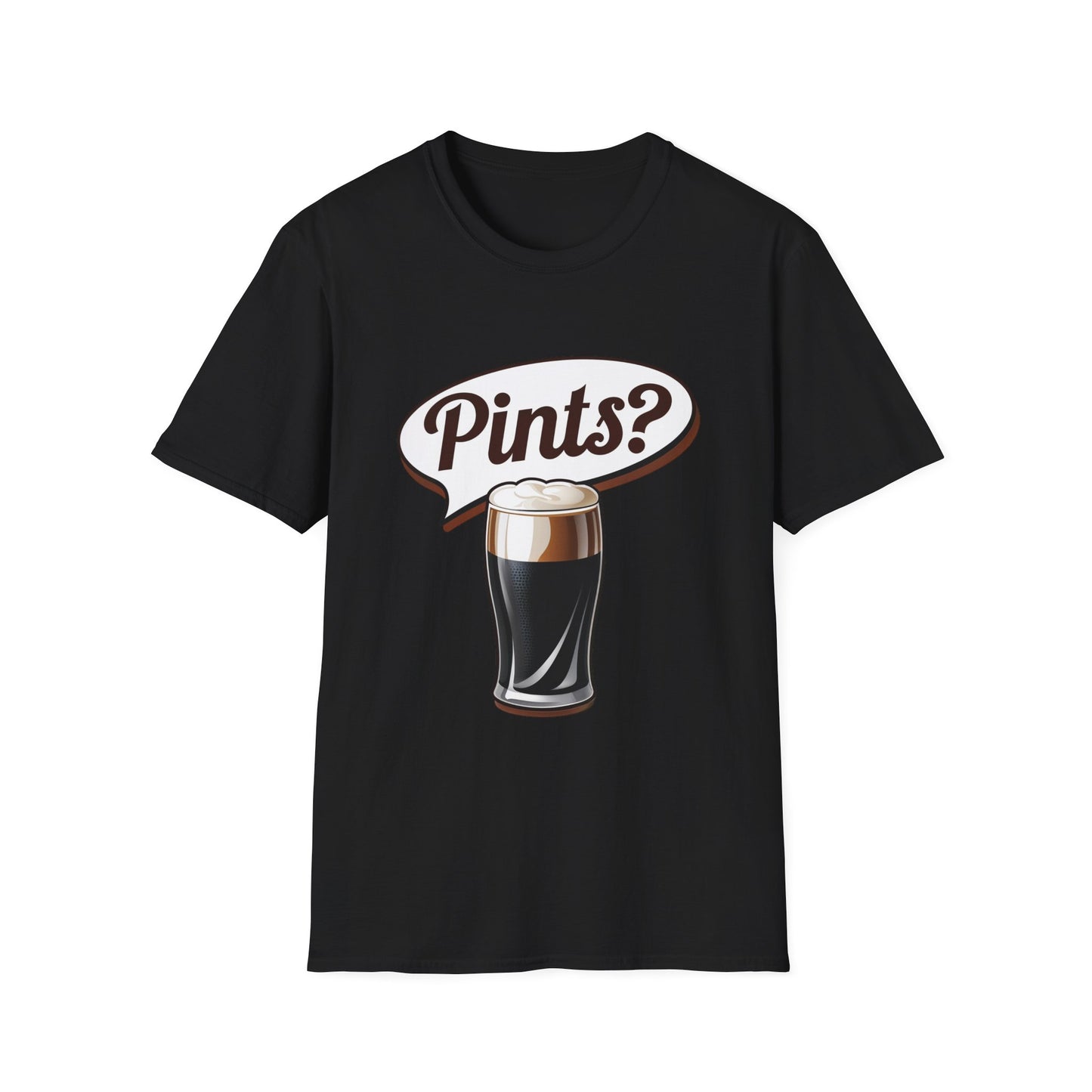 "Pints?" Funny Irish T-Shirt for St. Patricks Day