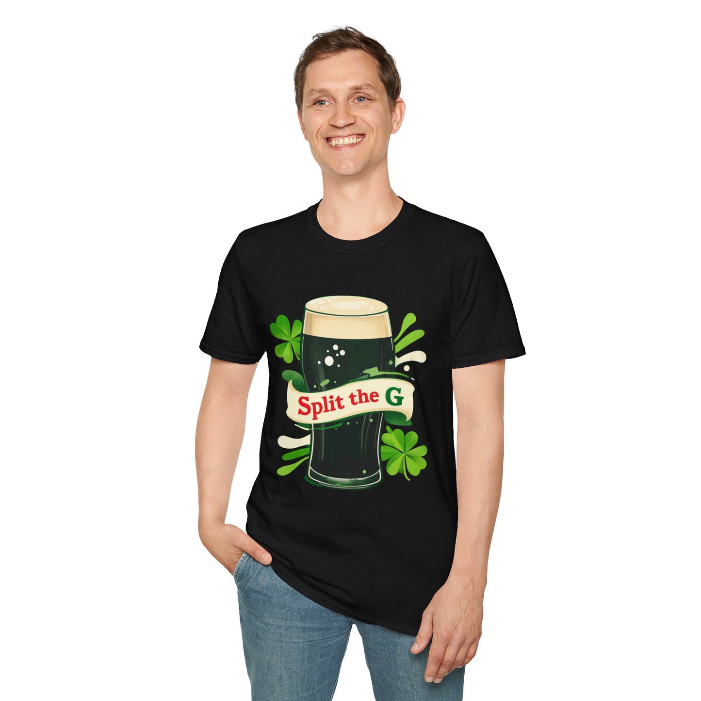 Funny Split the G St. Patrick's Day T-Shirt