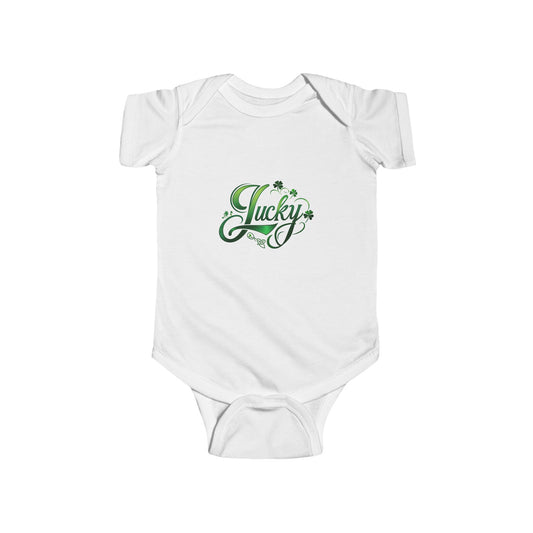 "Lucky" Infant Bodysuit - Cute St. Patrick's Day Outfit for Babies