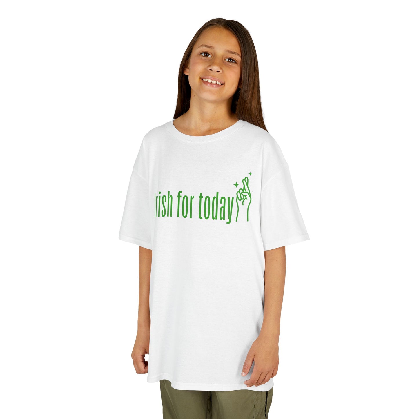 "Irish for today" - Kids St. Patricks Day T-shirt