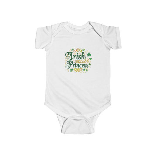 Irish Princess Infant Bodysuit - Perfect for St. Patrick's Day Celebrations