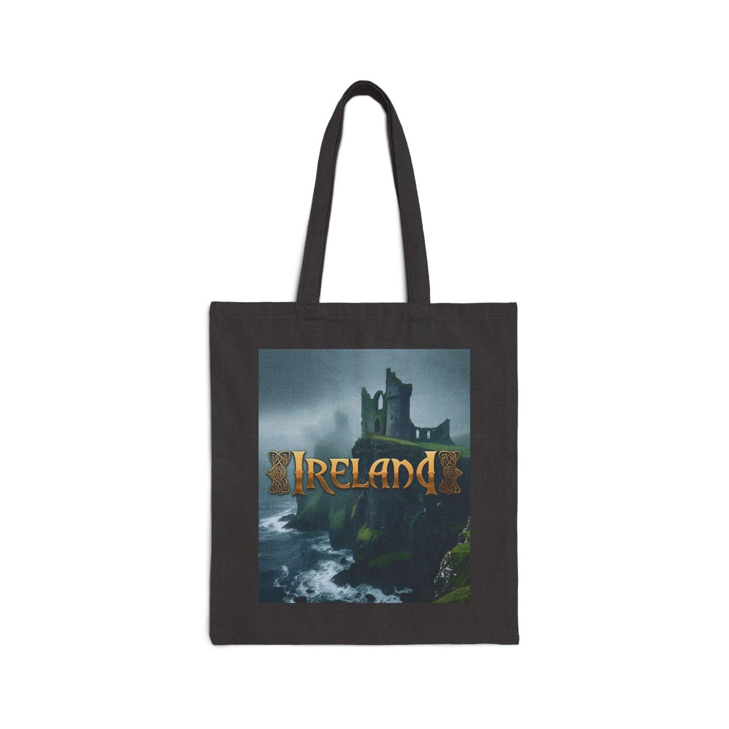 Irish Cliff Cotton Tote Bag