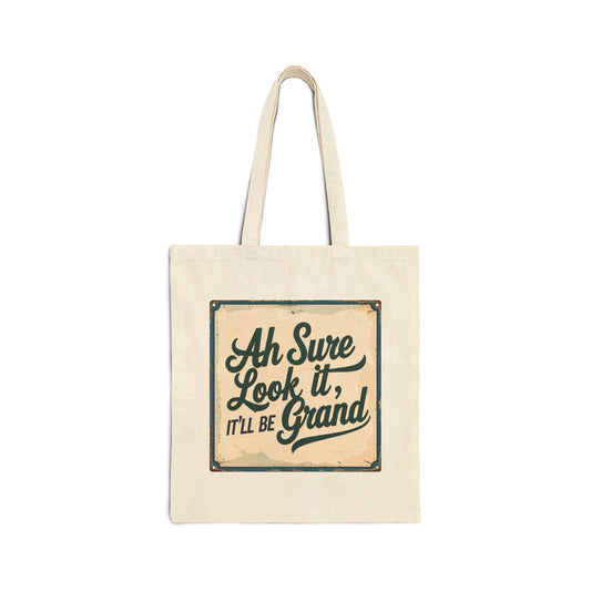 "Ah Sure Look It" Funny Irish Tote Bag